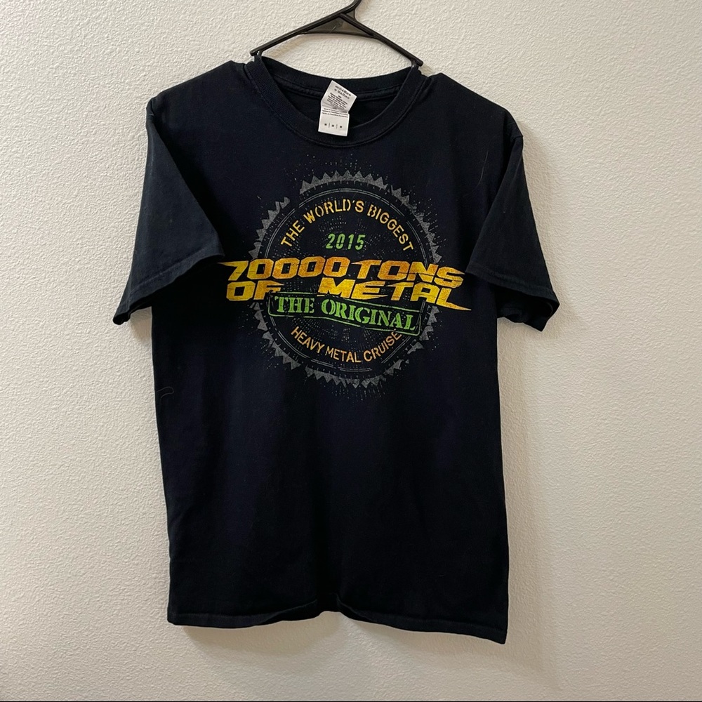 Heavy metal cruise shirt black medium